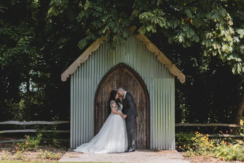 Bride and Groom portrait