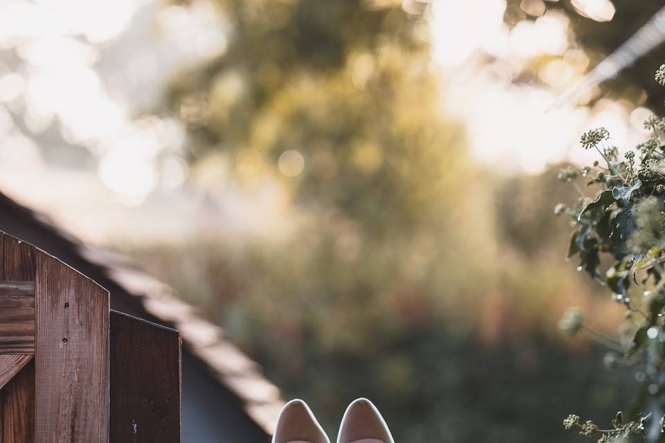 Bridal Shoes Detail
