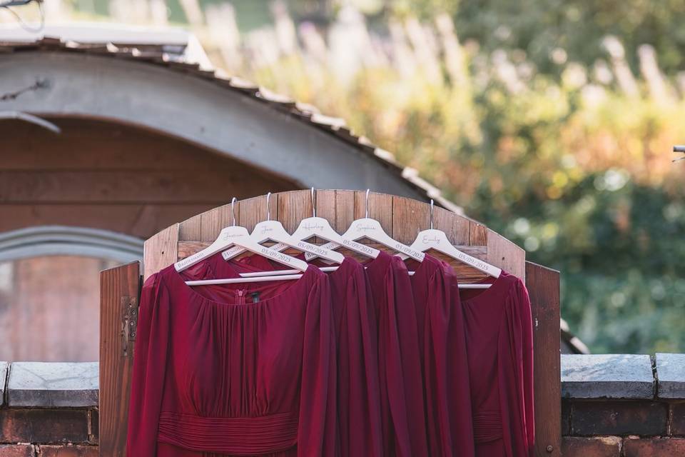Bridesmaid Dress Detail