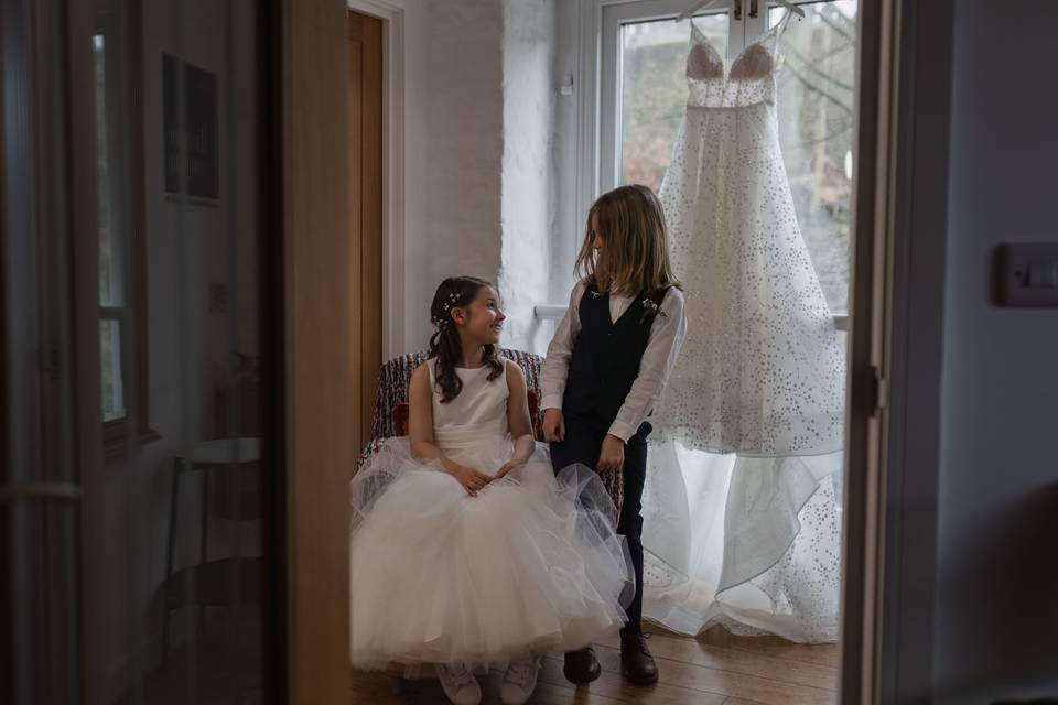 Flower Girl Preparation