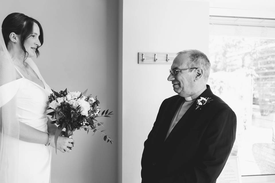 A Father’s Proud Smile