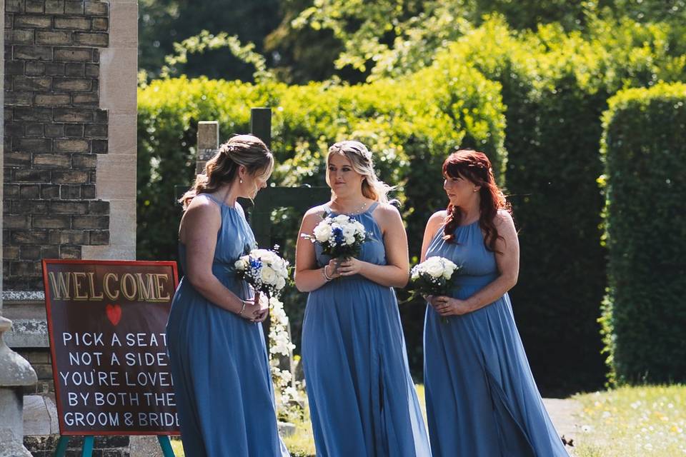 Waiting for the Ceremony