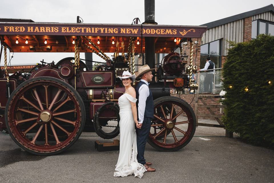 Vintage Engine Portrait