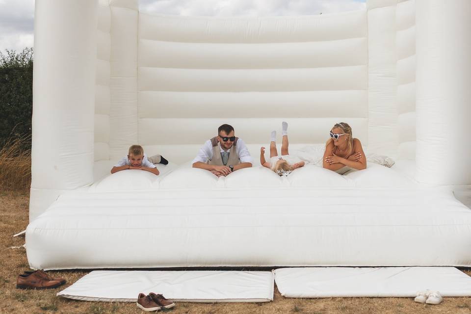 Family bouncing castle