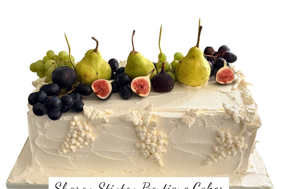 Rectangle table cake