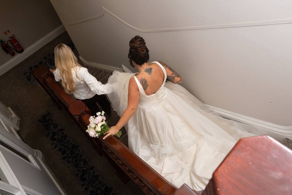 Wedding day co ordination.