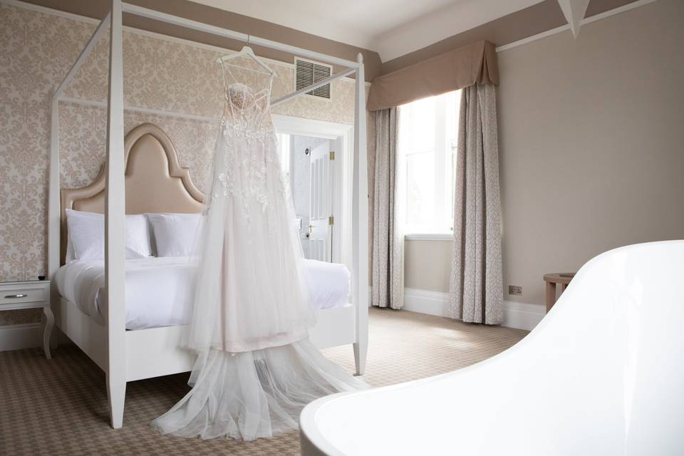 1/3 bridal suite.