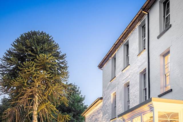 Exterior with Monkey Puzzle