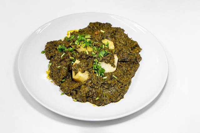 Veg palak at zaminas catering