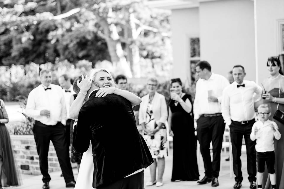 First dance on Terrace