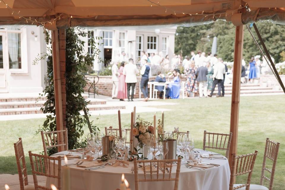 Marquee Wedding Breakfast