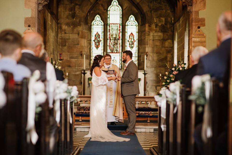 Derbyshire wedding photographe