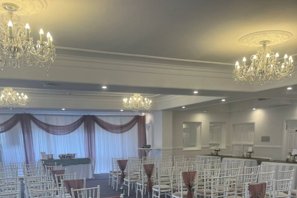 Crystal Suite ceremonies
