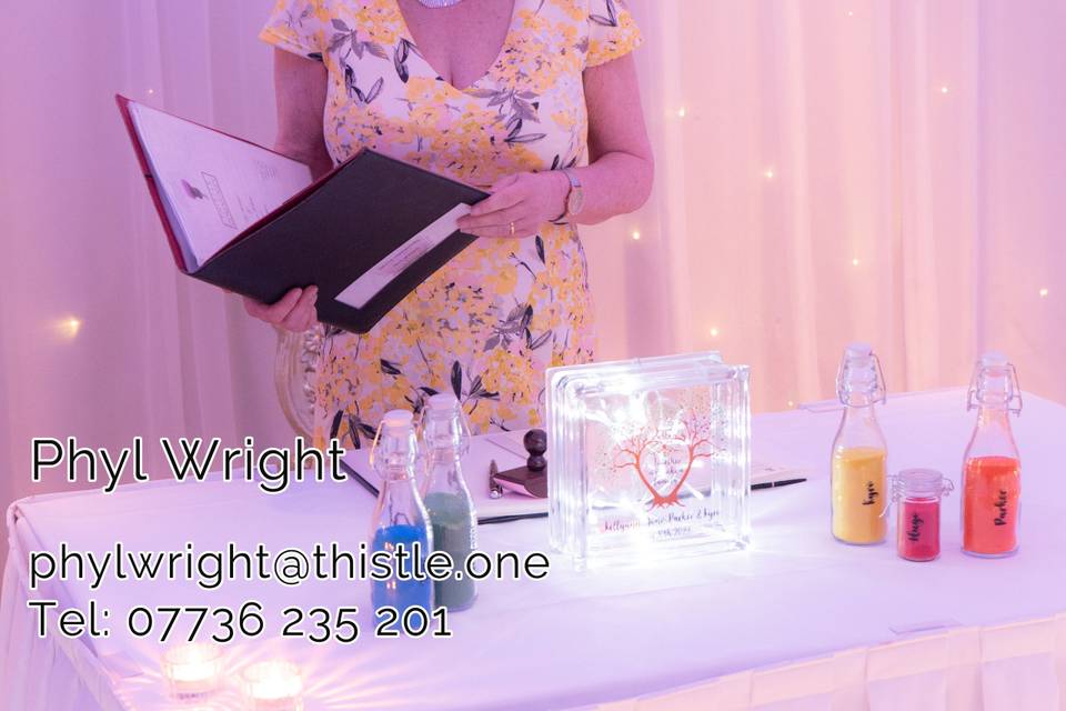 Phyl Wright - Celebrant