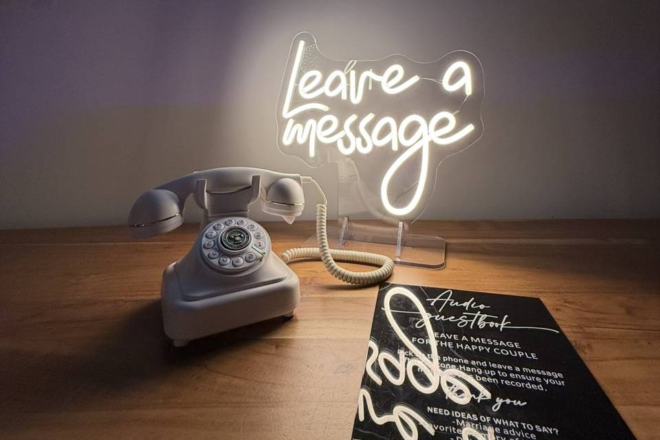 audio guestbook
