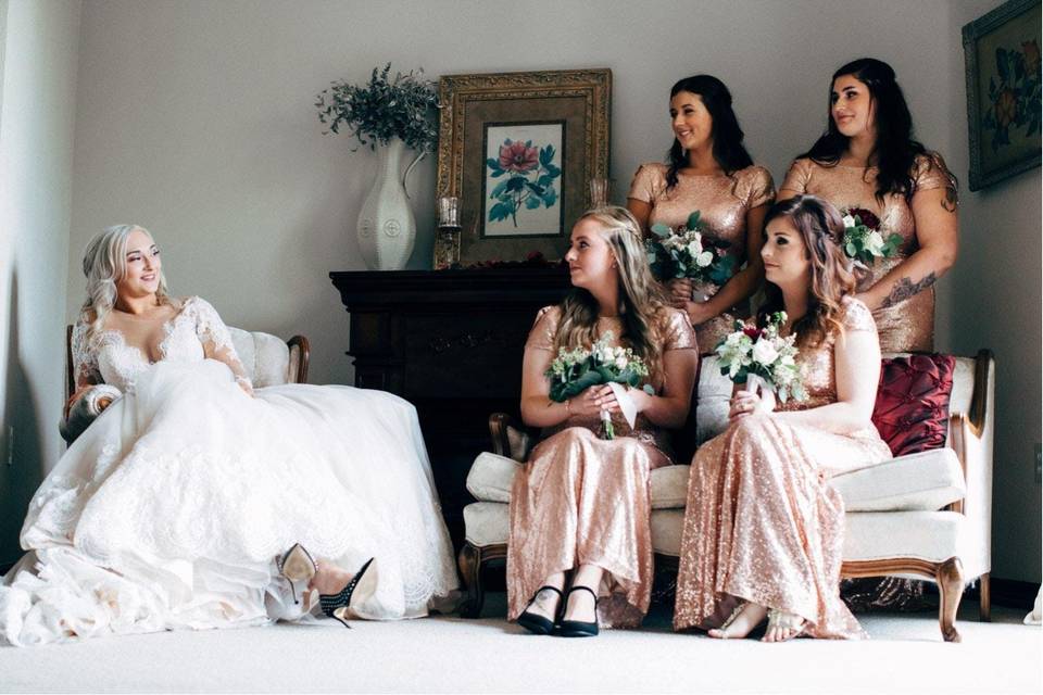 Happy Bride/Bridesmaids