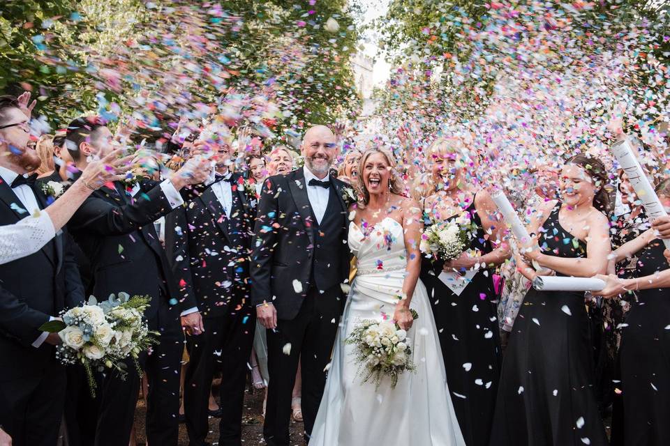 More confetti