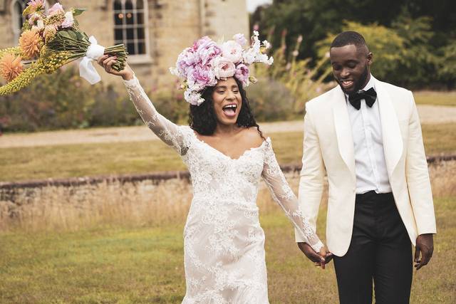 Fashion inspired Essex wedding