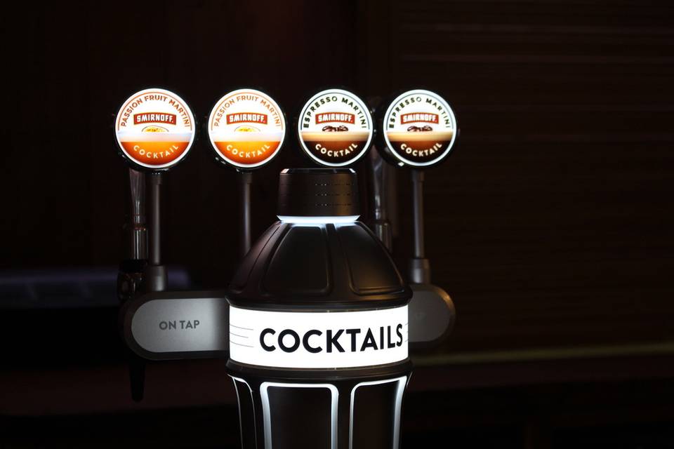 Cocktails on tap