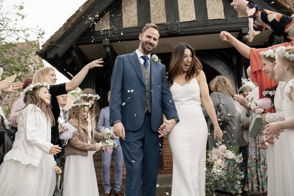 Fun Somerset wedding