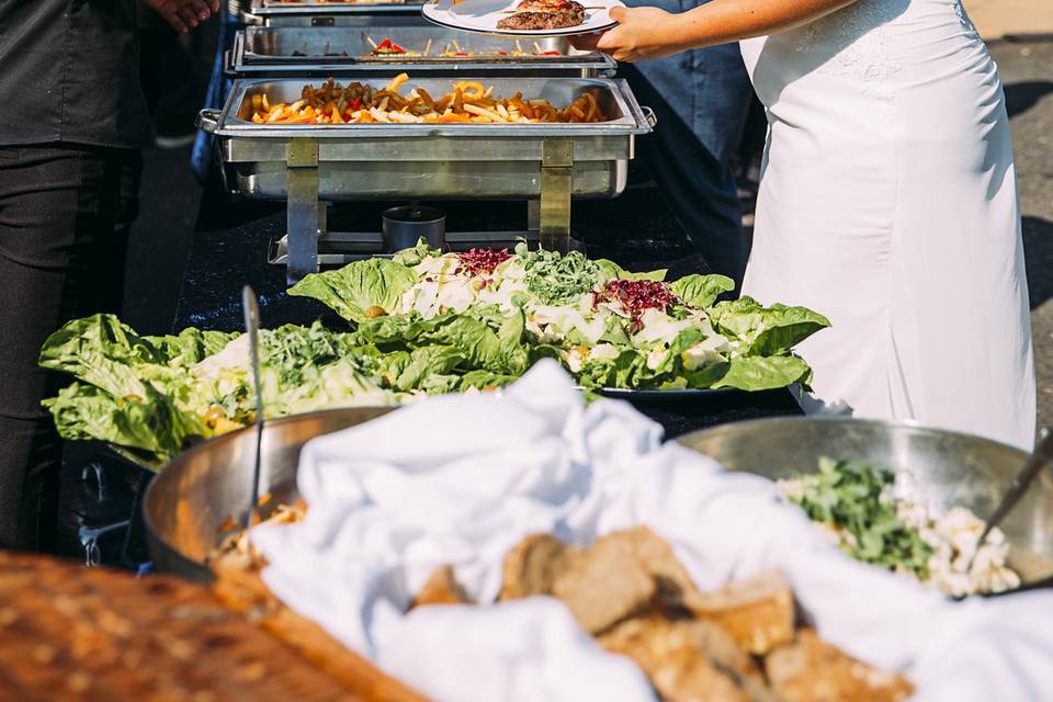 Summer BBQ catering