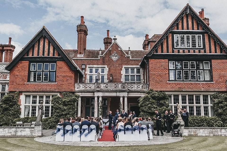 Outdoor Veranda Ceremony