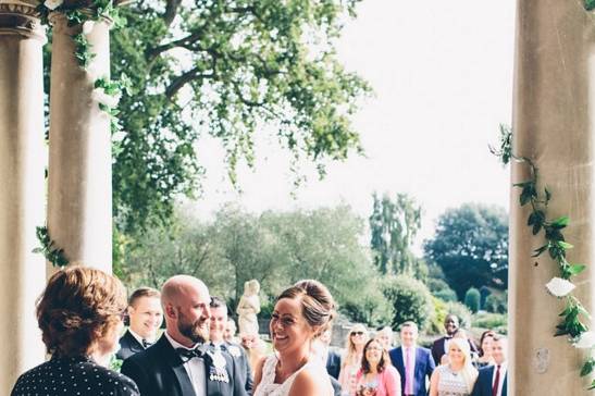 Outdoor Veranda Ceremony