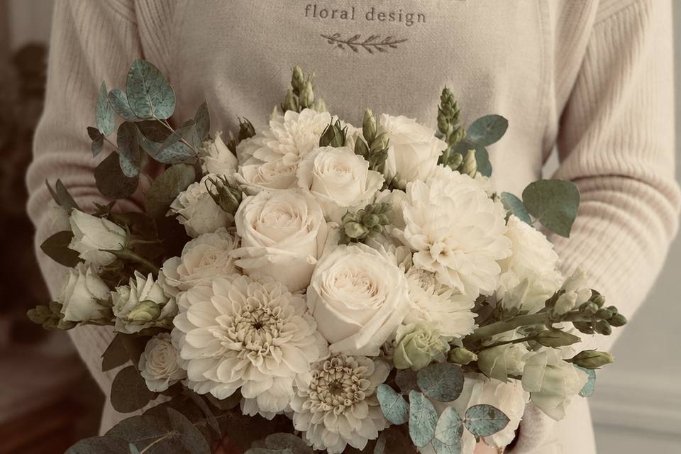 English Style Bridal Bouquet