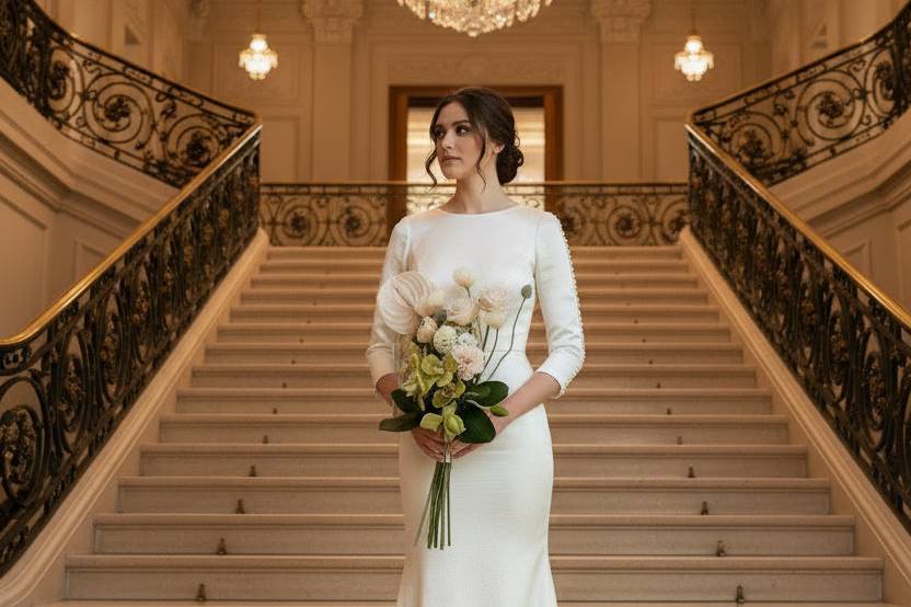 Faux Bridal Bouquet
