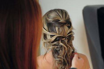 Wedding hair by charleigh