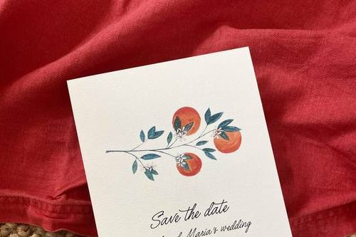 David and Maria's invitation