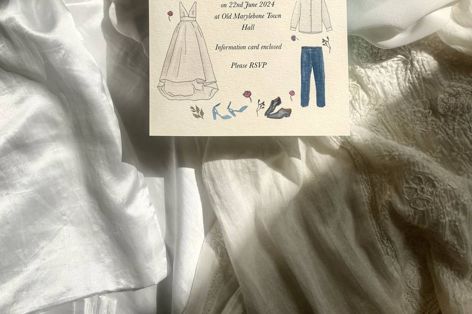 Olivia and Alex's Invitation