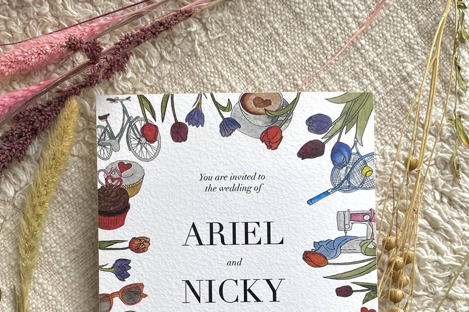 Ariel and Nicky's Invitation