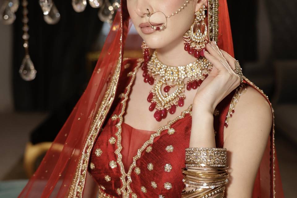 Indian/ Pakistani bridal makeu