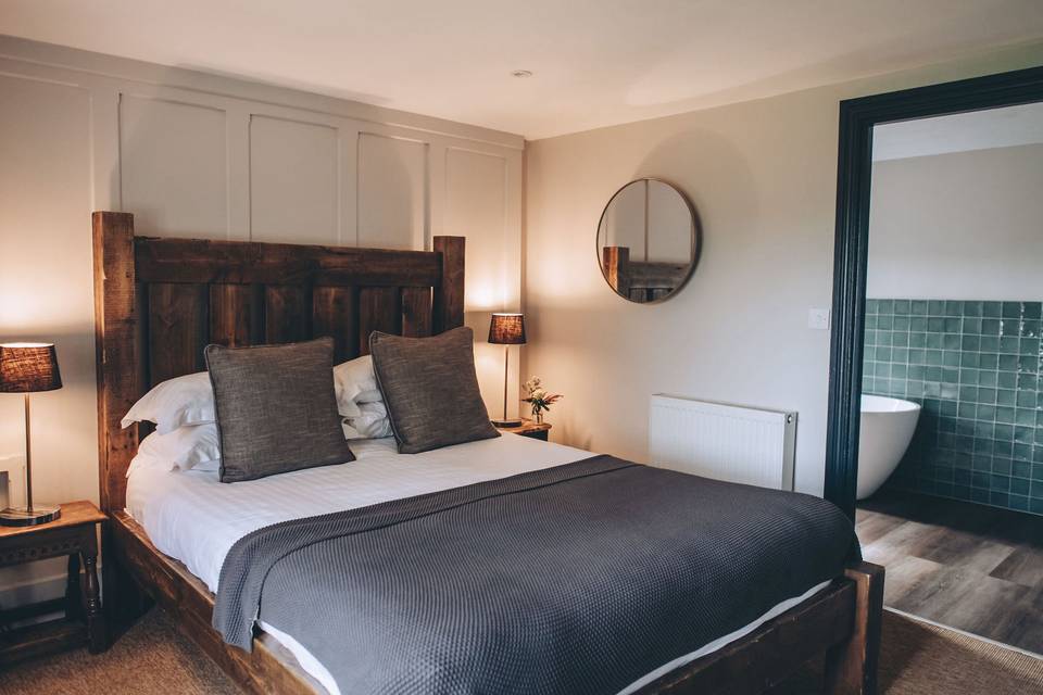 Farmhouse guest room