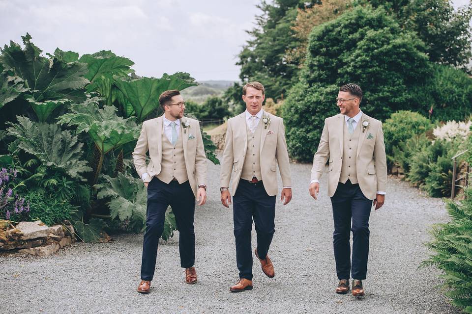 Groomsmen Walk