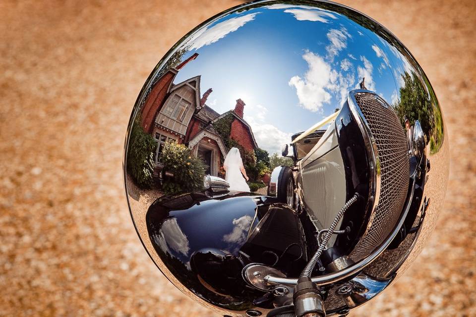 Reflection of The Old Vicarage