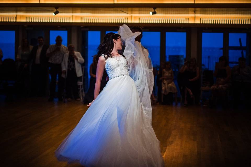 Dancing at Durlston Castle