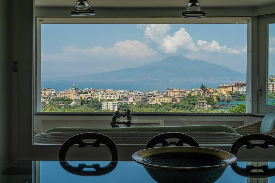 View from the villa