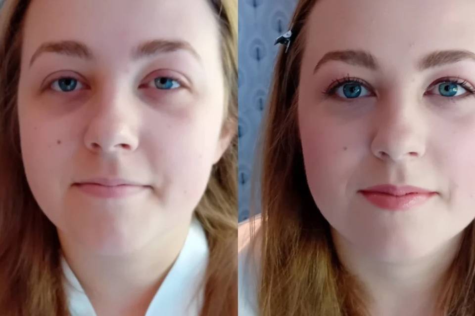Bride makeup