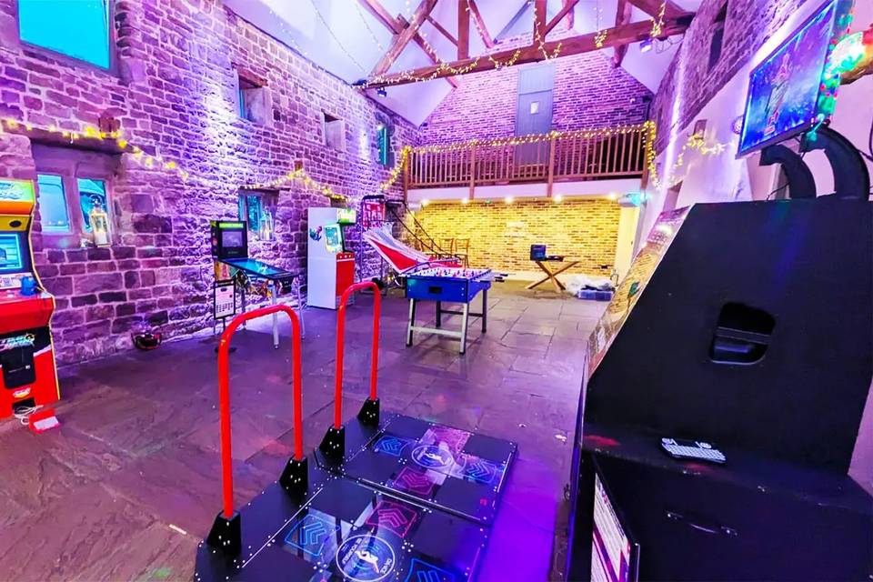 Arcade Machines at wedding