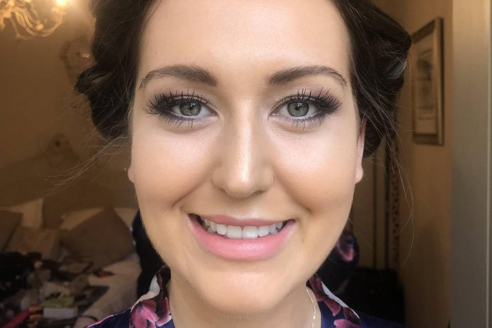 Bridesmaid makeup