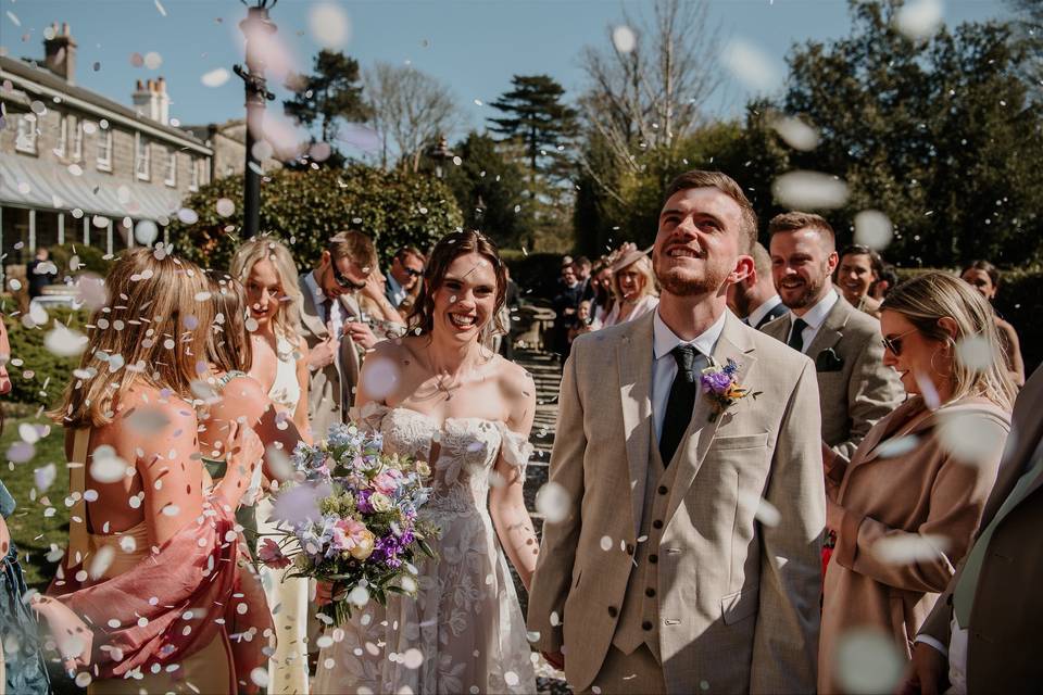 Confetti in the gardens