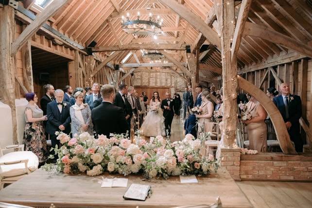 Wedding at Bassmead Barns