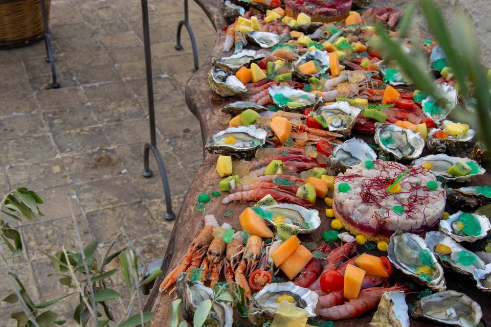 Sea Food station