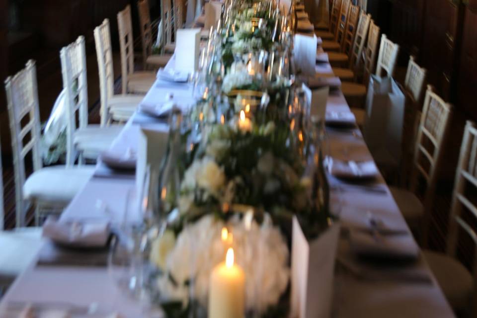 Nice long table design