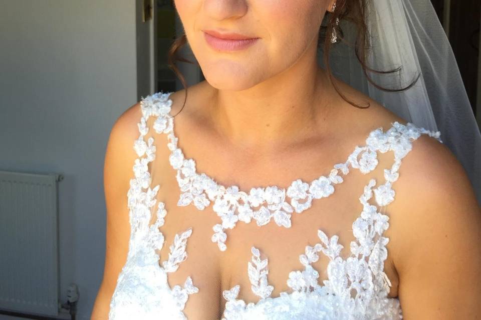 Bride makeup