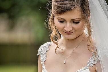 Bride makeup & hair up