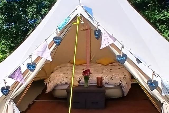 Devon Canvas Luxury Bell Tent Hire