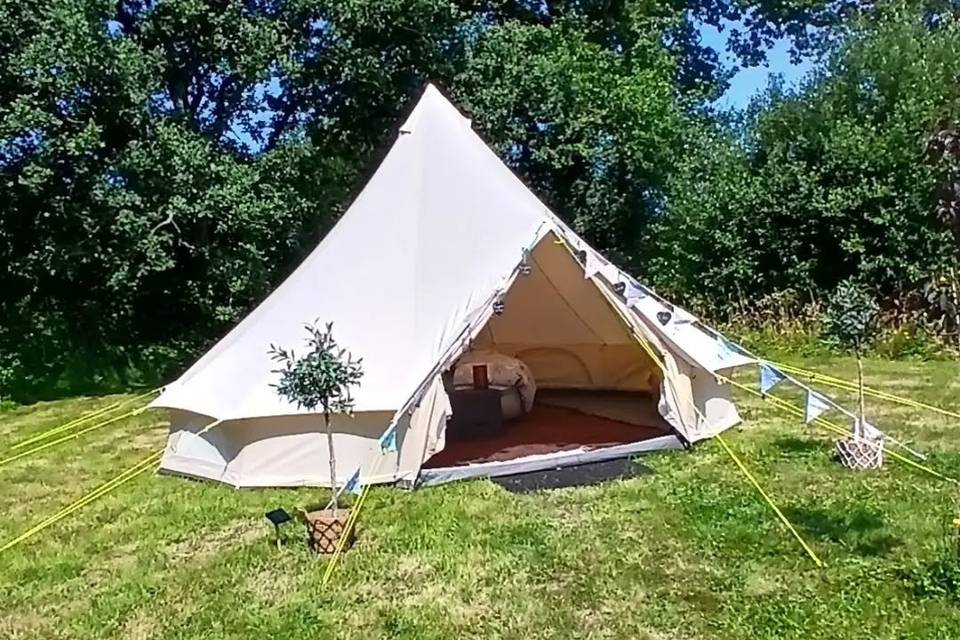 Devon Canvas Luxury Bell Tent Hire